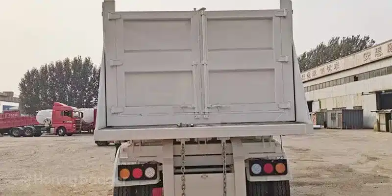 3 Axle End Dump Semi Trailer